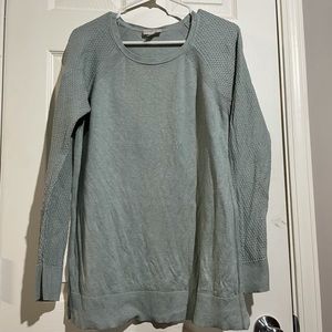 Loft Outlet Mint Green Knit Long Sleeve Sweater
